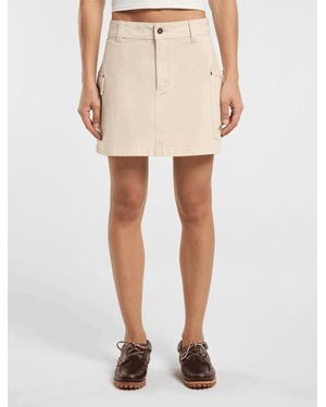 Dickies Skirts River Ranch Mini Skirt - Natural