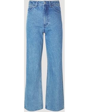 Obey Errand Highwaist 5 Pocket Denim - Blue