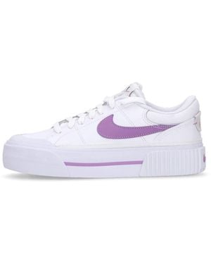 Nike Wmns Court Legacy Lift Low Shoe - White