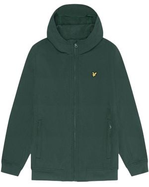Lyle & Scott Jacket Fleece Back Softshell Jacket - Green