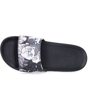 RIPNDIP Pantuflas De Hombre Family Tree Slides - Negro