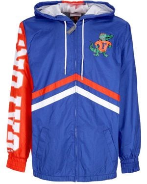 Mitchell & Ness Windbreaker Ncaa Undeniable Full Zip Windbreaker Flogat - Blue
