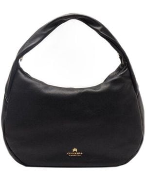 CUOIERIA FIORENTINA Zoe Kleine Hobo-Tasche - Schwarz