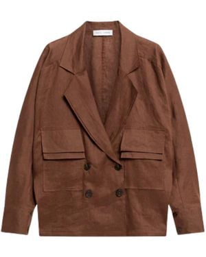 WEILI ZHENG Jacket Doublepet - Brown