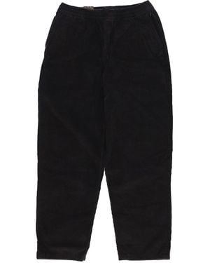 Vans Long Range Baggy Tapered Acid Wash Cord Pant - Black
