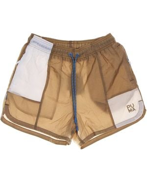 PUMA Short Tisse Infuse Fashion Pour Femme Short Å“Il De Tigre - Marron