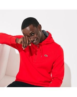 Lacoste Sweaters - Red