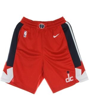 Nike Basketbalshort Voor Nba Swingman Short Icon Edition Road 18 Waswiz - Rood