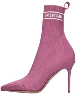 Balmain Boots - Purple