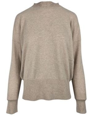 Anneclaire Sweaters Sand - Gray