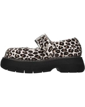 MSGM Niedrige Schuhe Tiere - Schwarz