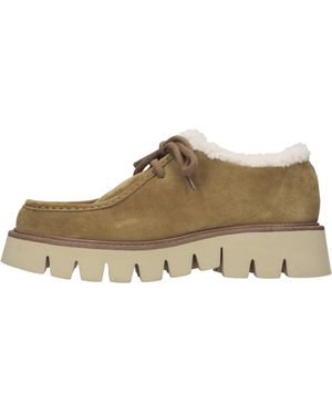 Pedro Garcia Flat Shoes - Natural