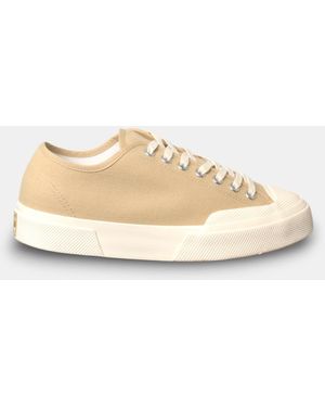 Superga Sneakers Mod. 2432 Works Low Cut Cotton Canvas - Natural