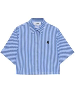 MSGM Shirts - Blue