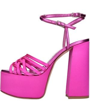 Lella Baldi Sandals Fuchsia - Pink