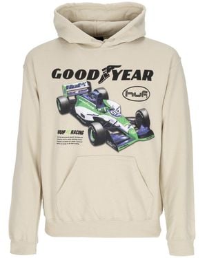 Huf Final Lap Po Hoodie Hoodie X Goodyear - Gray