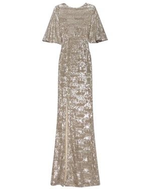 Aniye By Dress Dress Long With Sequins - White