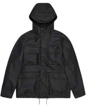 Rains Jacket Pocket Jacket W3 - Black