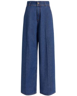 Alberta Ferretti Pants - Blue
