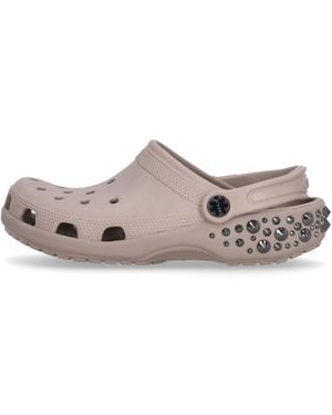 Crocs™ Mule Donna W Classic Studded Clog - Gray