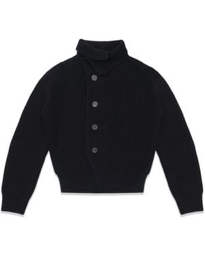 Dries Van Noten Schifffahrt 4707 M.K.Cardigan - Blau