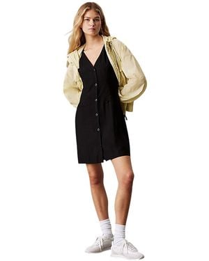 Calvin Klein Vestidos Negro
