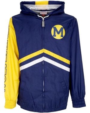 Mitchell &amp; Ness Windbreaker Ncaa Undeniable Full Zip Windbreaker Micwol - Blue
