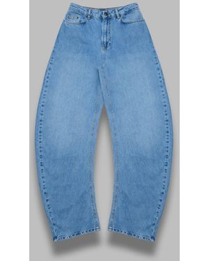 ROTATE BIRGER CHRISTENSEN Vaqueros De Pata De Barril - Azul