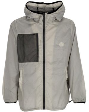 Funky Yeti Windbreaker Nylon Ripstop Windbreaker - Gray