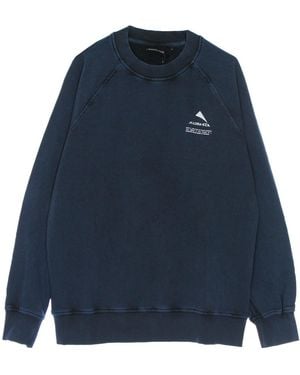 Mauna Kea Sudadera Ligera Con Cuello Redondo Para Hombre Raglan Sweashirt - Azul