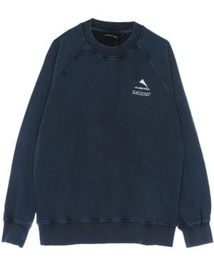 Mauna Kea Sudadera Ligera Con Cuello Redondo Para Hombre Raglan Sweashirt - Azul
