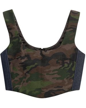 WEILI ZHENG Top Top Hinge Behind - Black