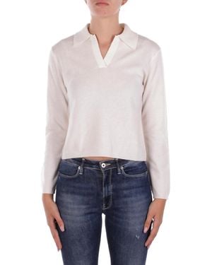 Max Mara Camisetas De Marfil - Blanco