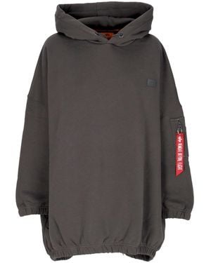Alpha Industries Dress W X-Fit Label Os Dress - Gray