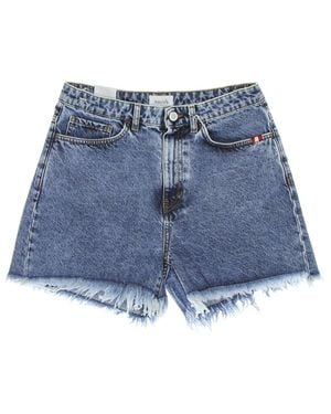AMISH Vaqueros Cortos Mujer Short Ivy Denim - Azul