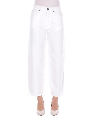 Pinko Pants 103857A3E1 Z04 Egg Bold - White