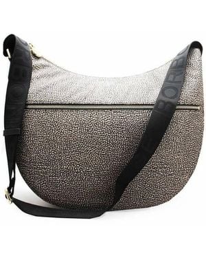 Borbonese Bolsa Natural - Gris
