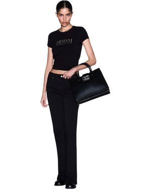 AX-ARMANI Pants Xw00001391-Bi Pants - Black
