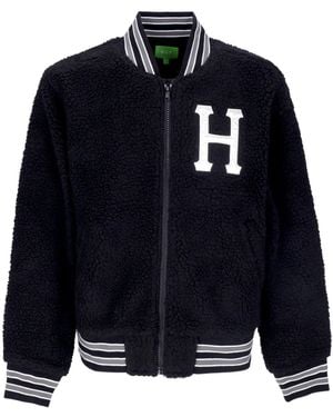 Huf Sherpa Varsity Jacket - Blue
