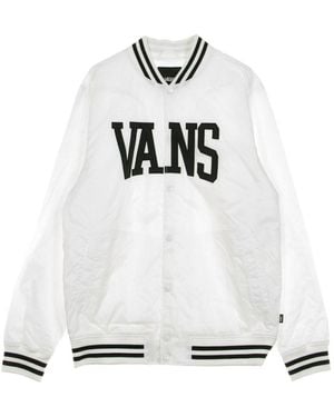 Vans Svd College Bomber Jacket - White
