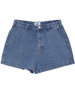Obey Short Pants W Dania Short - Blue