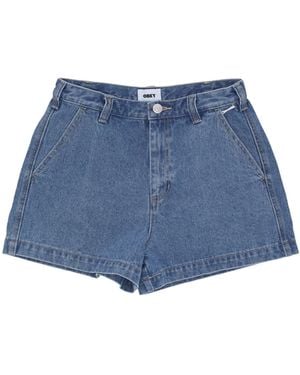 Obey Short Pants W Dania Short - Blue