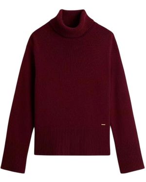 Woolrich Jerseys De Mujeres - Rojo