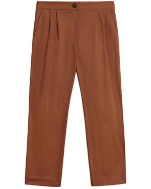 Woolrich Ut3027 Pantalon De Peuplier 7148 Rusty Wwtr0119Fr - Marron