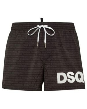DSquared² Costum Boxer Midi - Zwart
