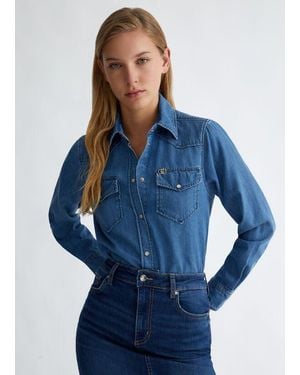 Liu Jo Shirts Uf4180 D4851 787 - Blue