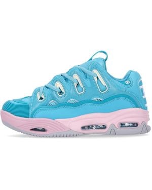 Osiris Chaussures De Skate Femme D3 2001 Bleu/Rose