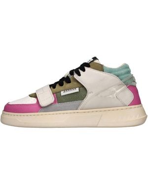 RUN OF Sneakers Multicolore - Vert