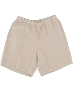Obey Easy Linen Short Pants - Natural