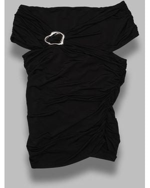 Gestuz Laily Off Shoulder Top - Black